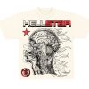 Shorts 305 Kicks | Hellstar Studios Cranium Short Sleeve T-Shirt Cream