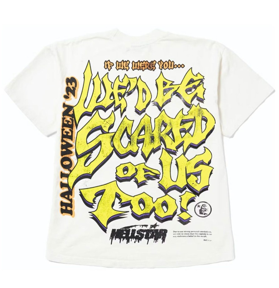 T-Shirts 305 Kicks | Hellstar Halloween T-Shirt White