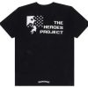 T-Shirts 305 Kicks | Chrome Hearts The Heroes Project T-Shirt Black