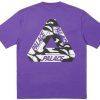 T-Shirts 305 Kicks | Palace Jungle Tri-Ferg T-Shirt Purple