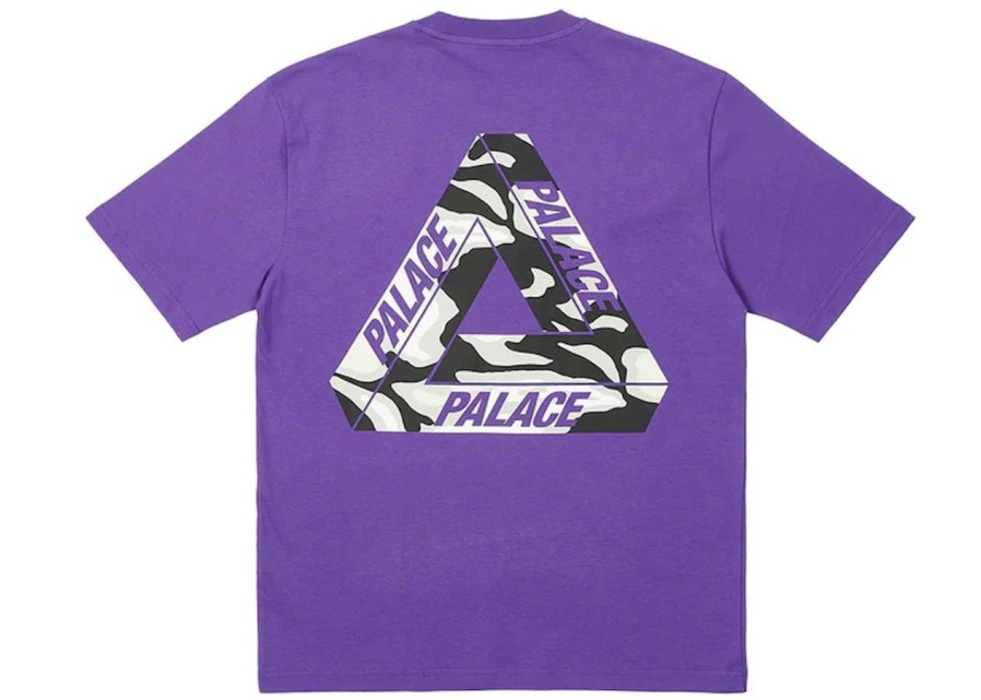 T-Shirts 305 Kicks | Palace Jungle Tri-Ferg T-Shirt Purple