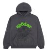 Hoodies & Sweats 305 Kicks | Sp5Der Wait Web Hoodie Slate Grey