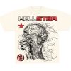 T-Shirts 305 Kicks | Hellstar Studios Cranium Short Sleeve T-Shirt Cream