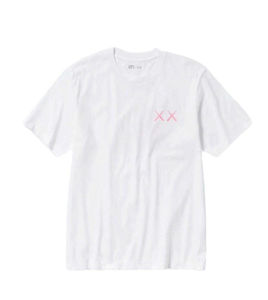 T-Shirts 305 Kicks | Kaws X Uniqlo Short Sleeve Graphic T-Shirt (Us Sizing)