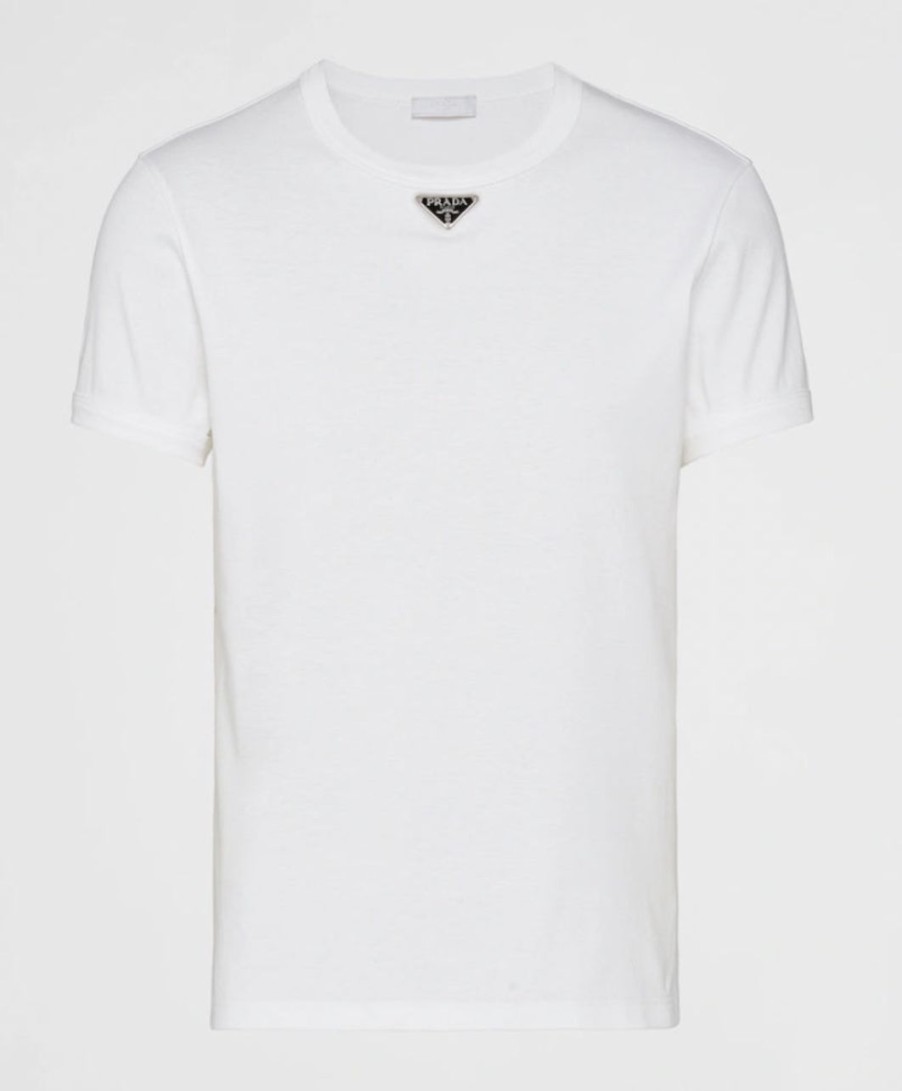 T-Shirts 305 Kicks | Prada White T-Shirt