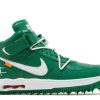 Shoes Nike | Off-White X Air Force 1 Mid Sp Leather Pine Green