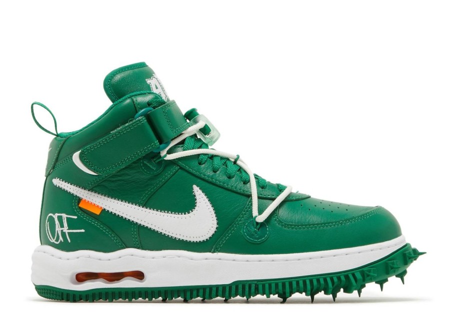 Shoes Nike | Off-White X Air Force 1 Mid Sp Leather Pine Green