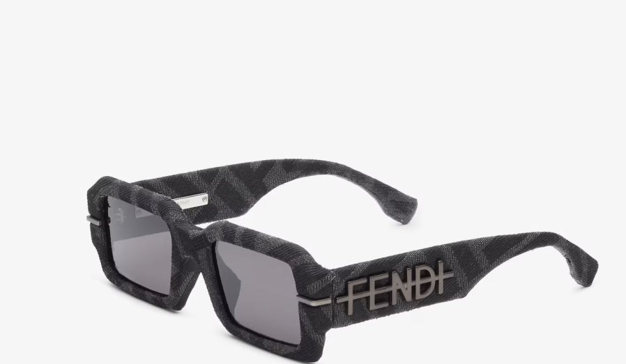 Accessories 305 Kicks | Fendigraphy Fabric Sunglasses Fendi Gray