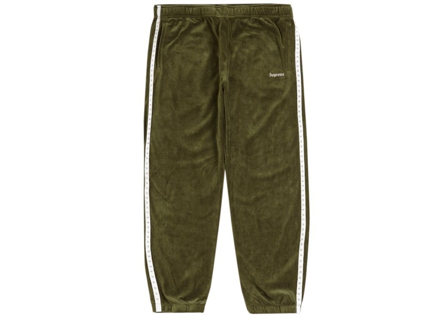 Pants 305 Kicks | Supreme Star Olive Sweatpants