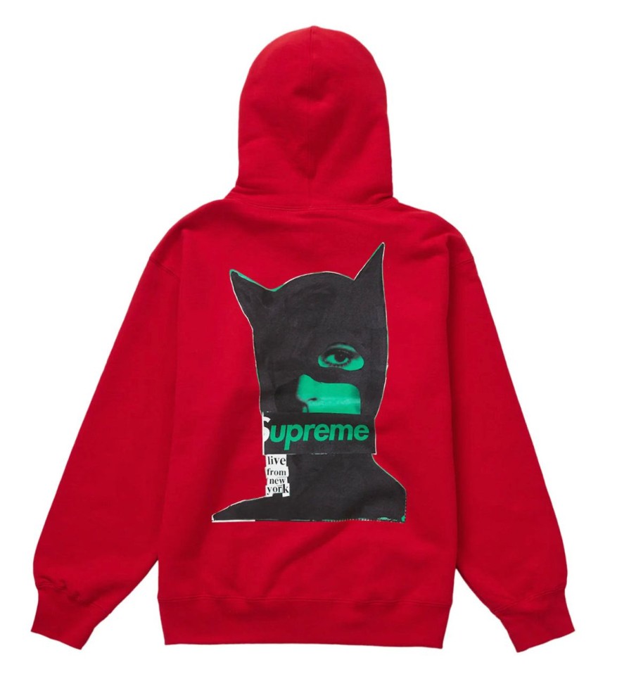 Hoodies & Sweats 305 Kicks | Supreme Catwoman Red Hoodie