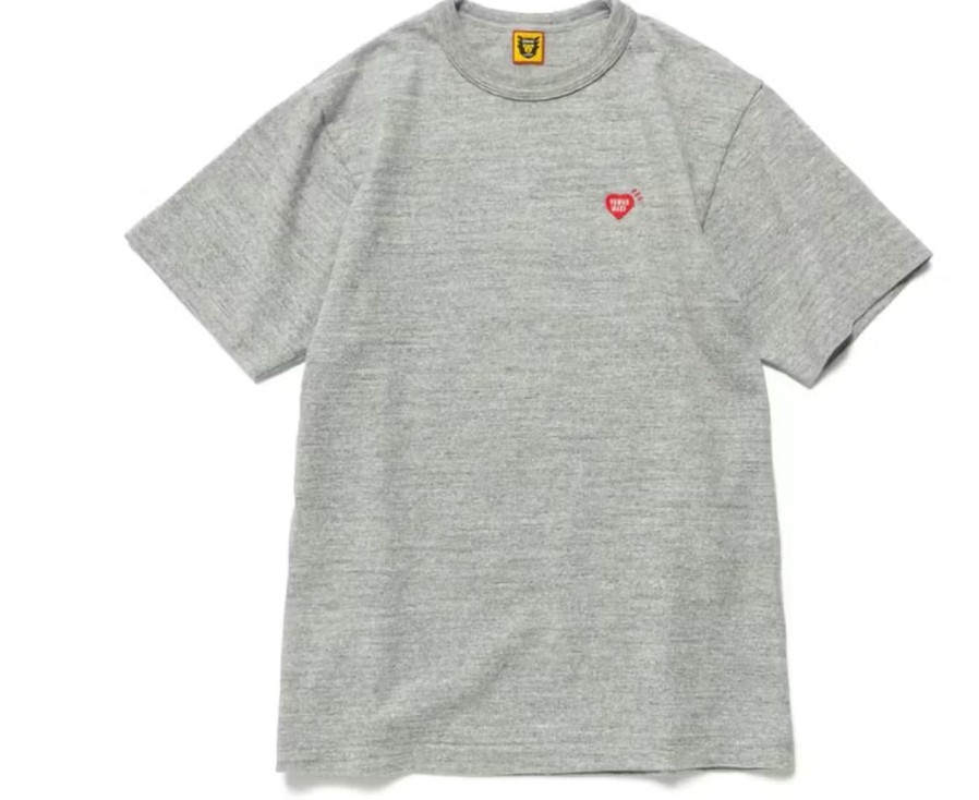 T-Shirts 305 Kicks | Human Made Basic Heart T-Shirt Grey