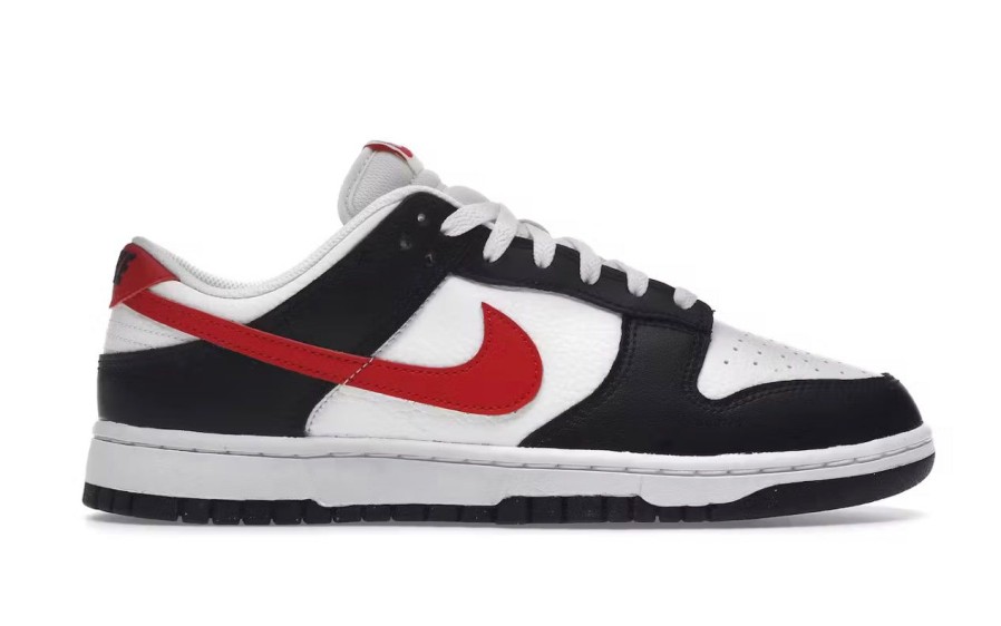 Shoes 305 Kicks | Nike Dunk Low Retro Red Swoosh Panda