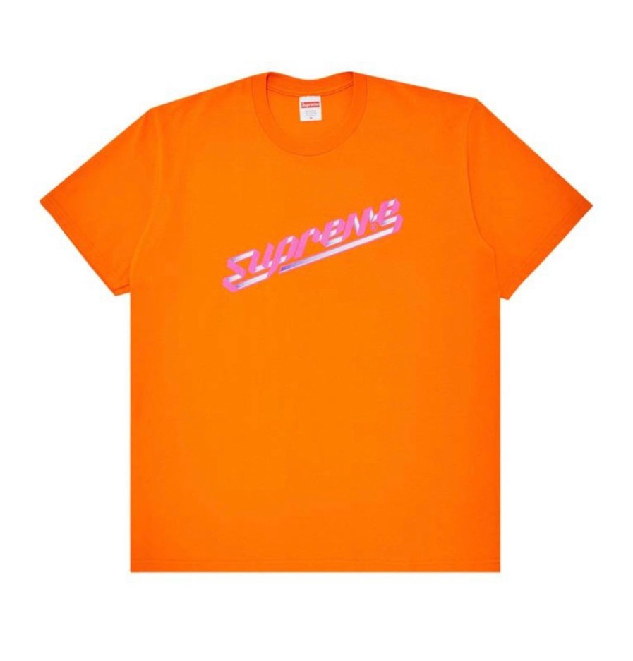 T-Shirts 305 Kicks | 2023 Supreme Banner Tee 'Orange'