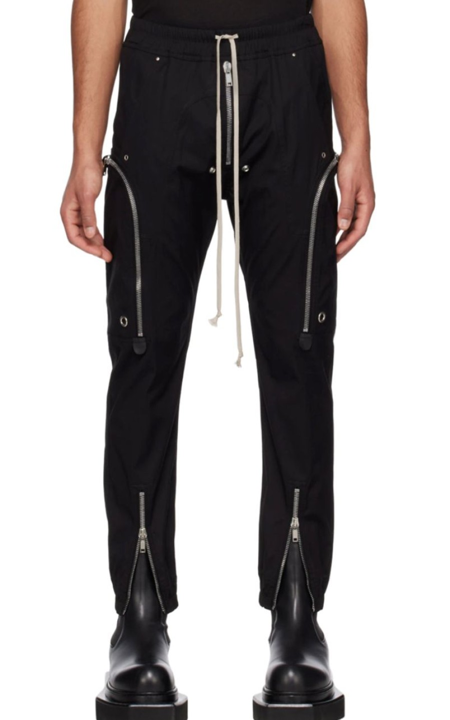 Pants 305 Kicks | Rich Owens Black Bauhaus Cargo Pants