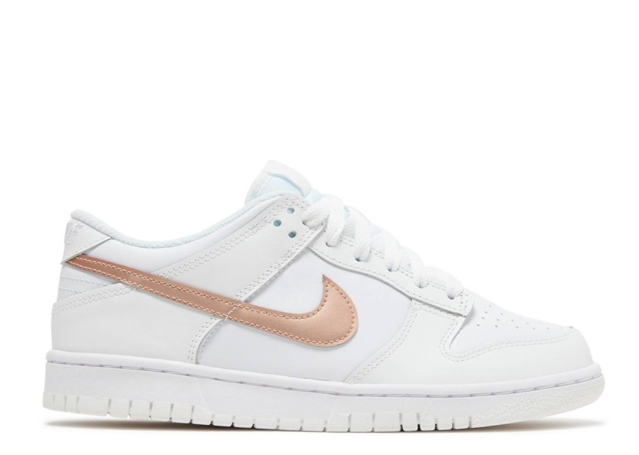 Shoes Nike | Dunk Low Gs White Metallic Red Bronze