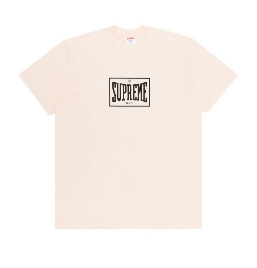 T-Shirts 305 Kicks | Supreme Warm Up Tee ' Pale Pink