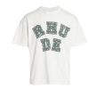 T-Shirts 305 Kicks | Rhude Paisley Varsity Logo T-Shirt White