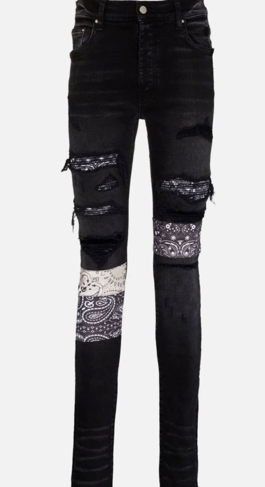 Pants 305 Kicks | Amiri Bandana Jeans Black