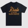 T-Shirts 305 Kicks | Rhude Graphic Tee Sales And Service T-Shirt