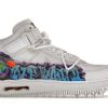 Shoes 305 Kicks | Nike Air Force 1 Mid Off-White Graffiti White