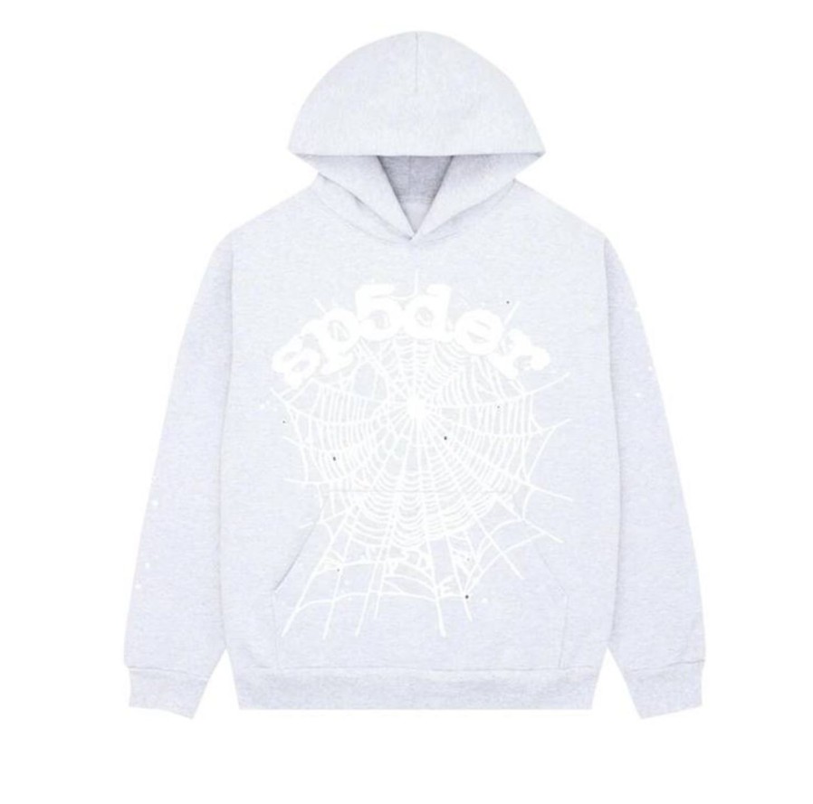 Hoodies & Sweats 305 Kicks | 2023 Sp5Der Og Web Hoodie 'Heathergrey'