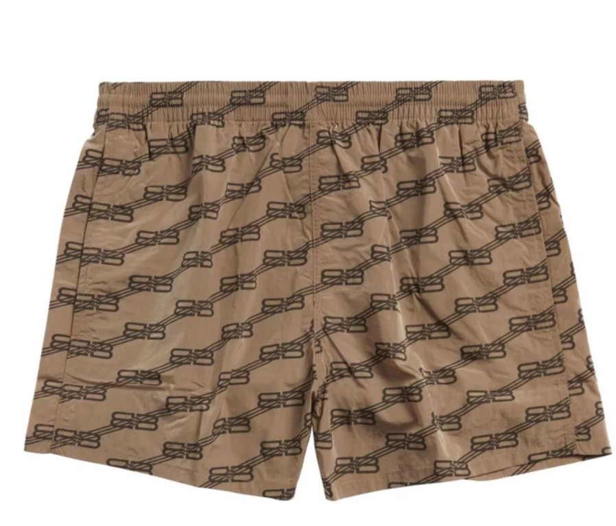 Shorts 305 Kicks | Balenciaga Bb Swim Short Khaki