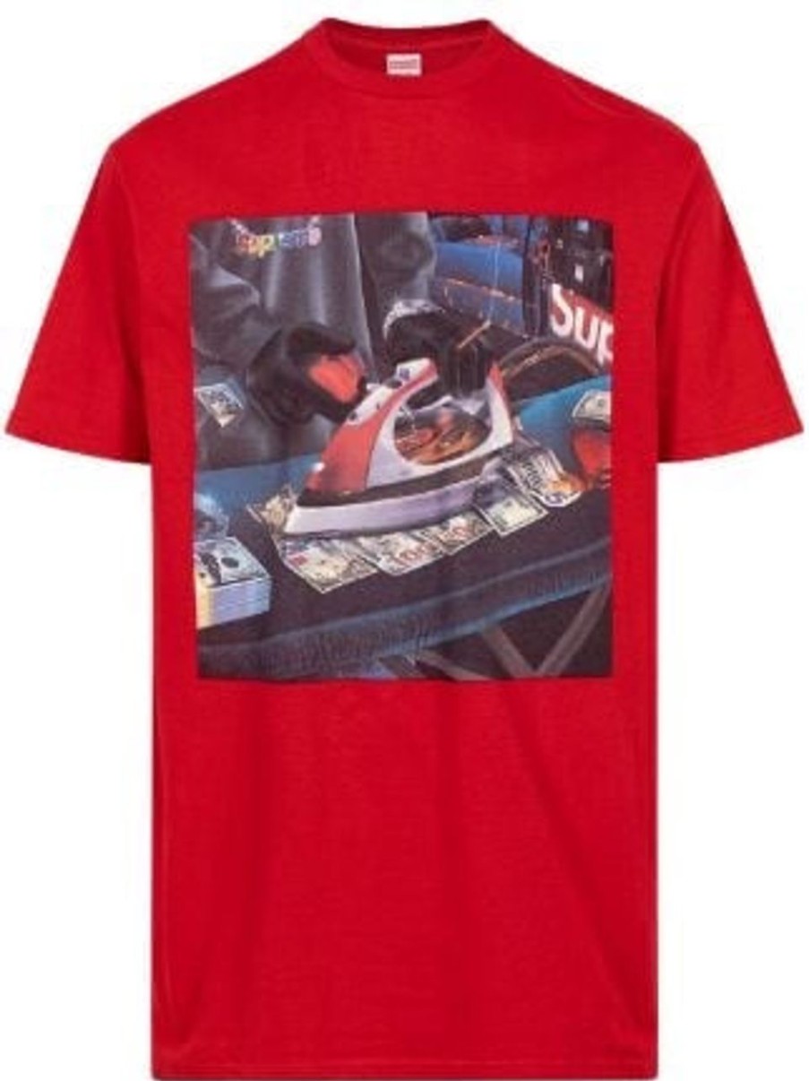 T-Shirts 305 Kicks | Supreme 'Model' Red Tee