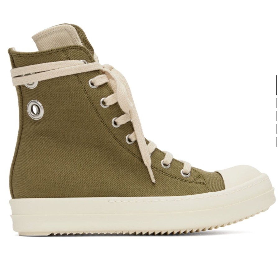 Shoes 305 Kicks | Ricks Owens Drkshdw Pale Green